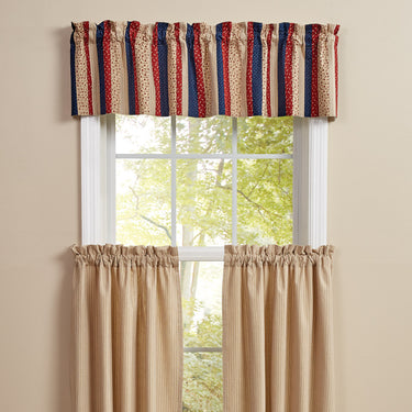 Agate Patch Lined Valance 14